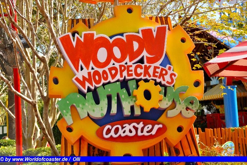 Woody Woodpecker´s Nuthouse Coaster @ Universal Studions Florida